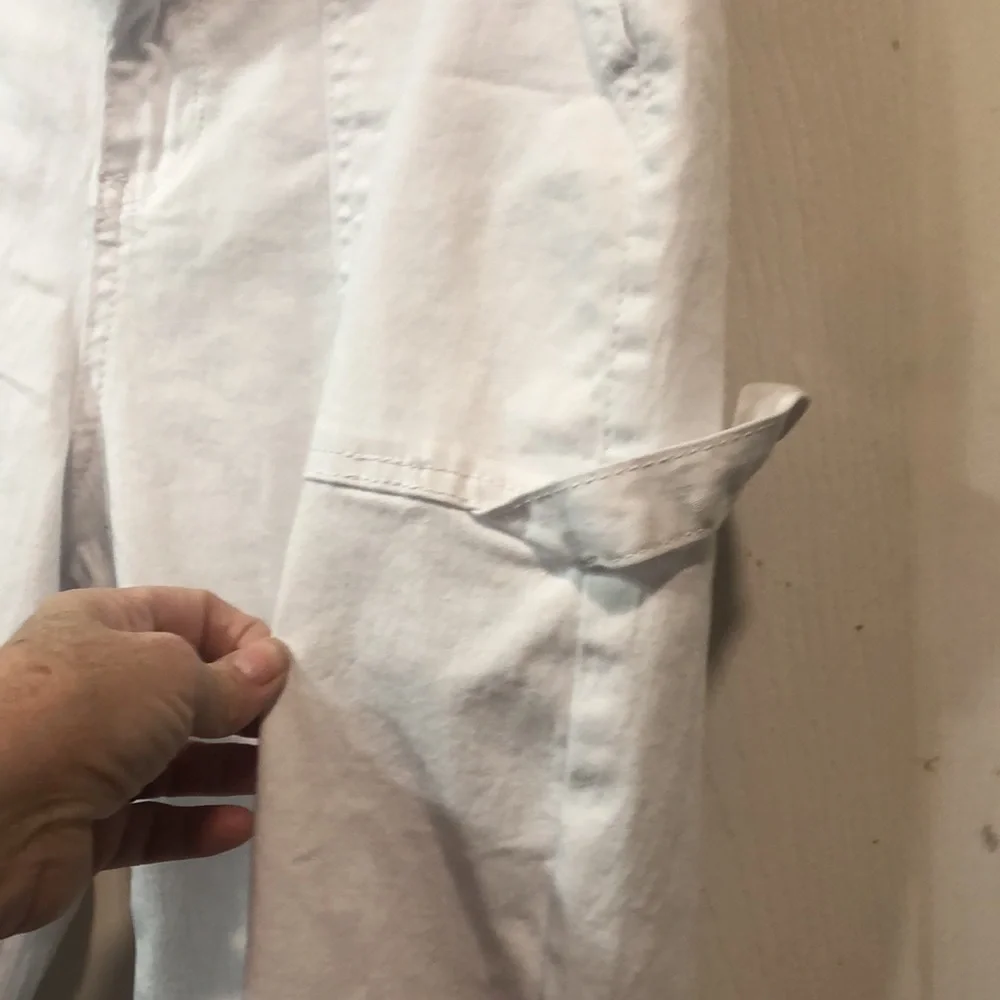 YMI White Cargo Joggers, size 13/31 - Picture 11 of 14